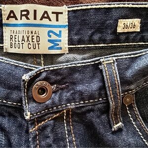 Ariat Men's Dark Blue Relaxed Jeans
